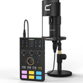 Comica ADCaster C1 K1 Podcast Equipment Bundle - USB Audio Interface 