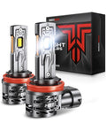 Torchbeam T5A H11 Bulb, H11 Fog Lights Bulb, 60000LM Brighter with 