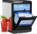 Nugget Ice Maker, 44.1Lbs/24H Ice Makers Countertop Crushed & Pebble Ice 