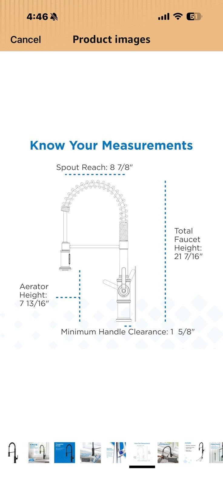 Gerber Kinzie Pre-Rinse Kitchen Faucet – Commercial-Transitional