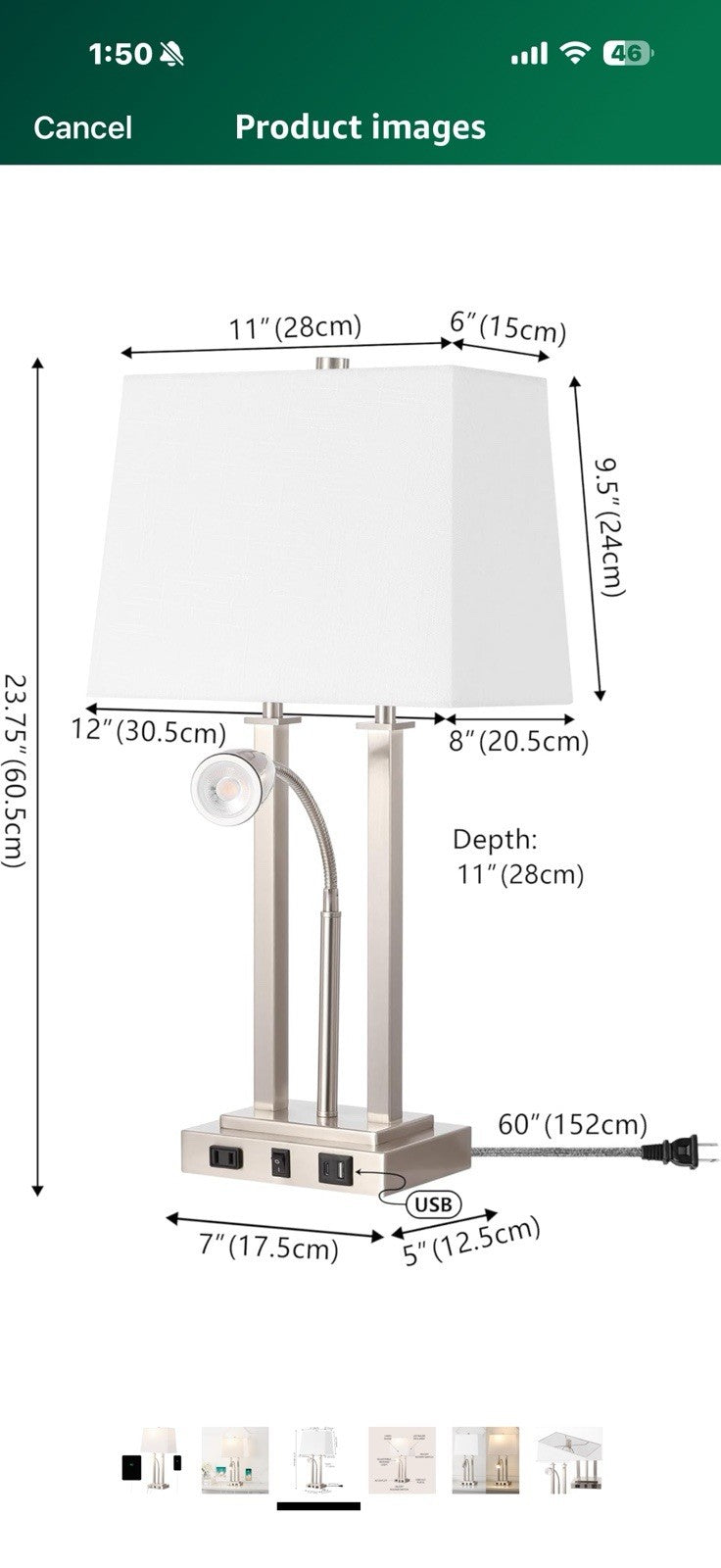 JONATHAN Y JYL1144C Blaire 23.75" 2-Light Modern Farmhouse Metal LED
