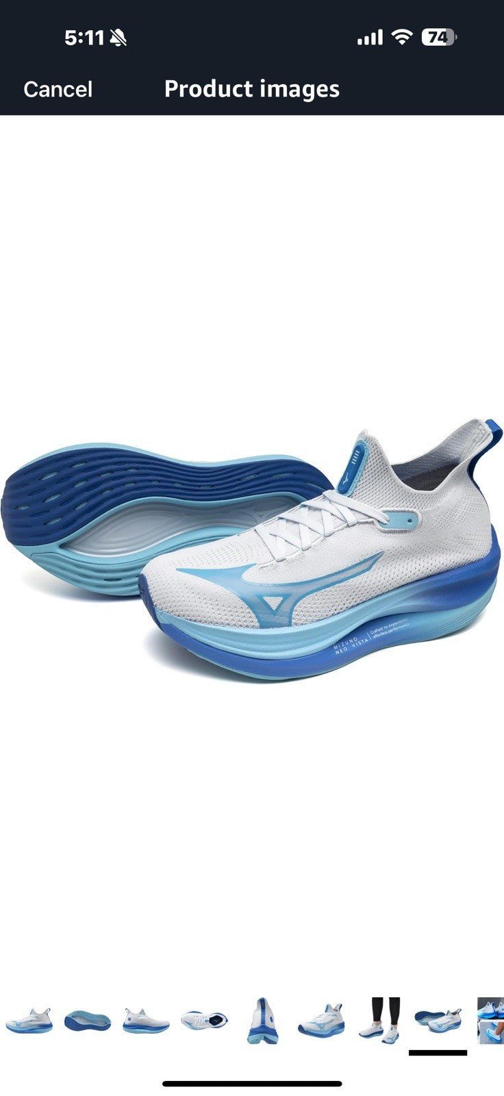 Mizuno Women's Neo Vista Running Shoe Size 11