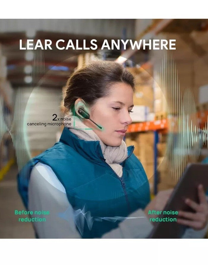 Yealink DECT Wireless Headset WH63,Mono Office Phone Headset with Noise