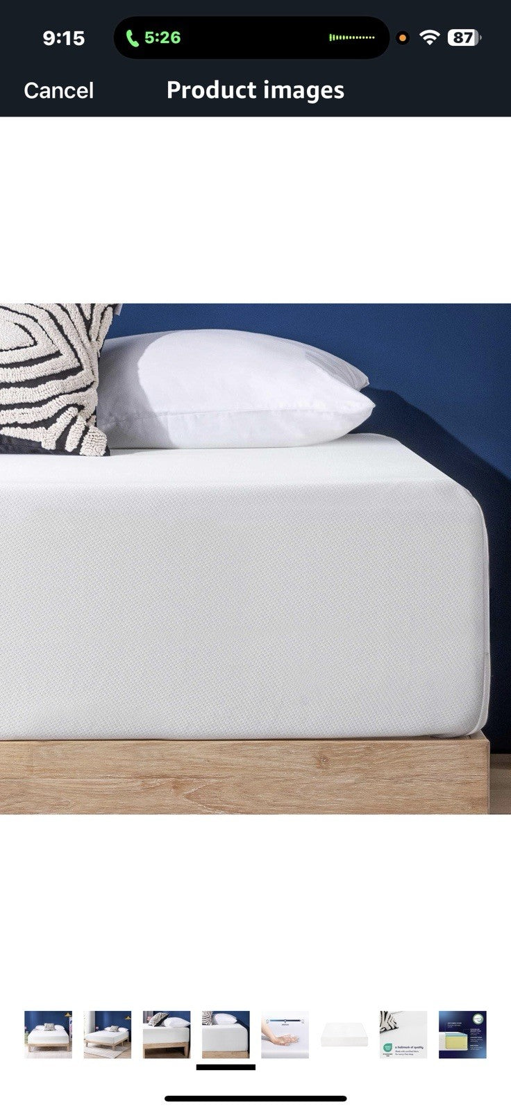 Best Price Mattress 12 Inch Memory Foam Mattress, Cooling Gel Infused,