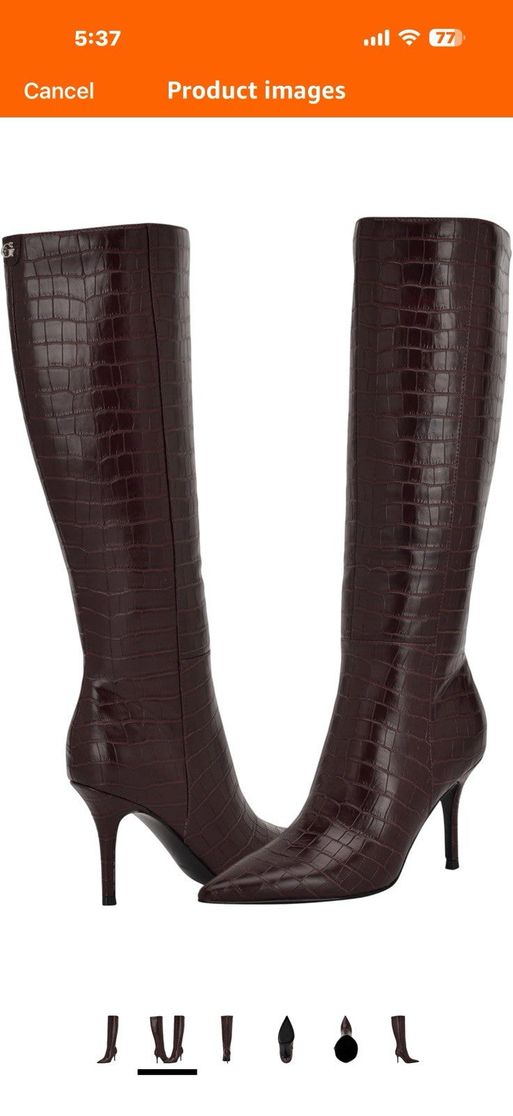 GUESS womens Gressa Size 6.5