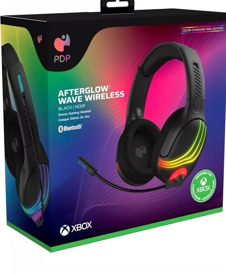 PDP Afterglow Wave Wireless Headset with Mic for Xbox Series X|S, Windows