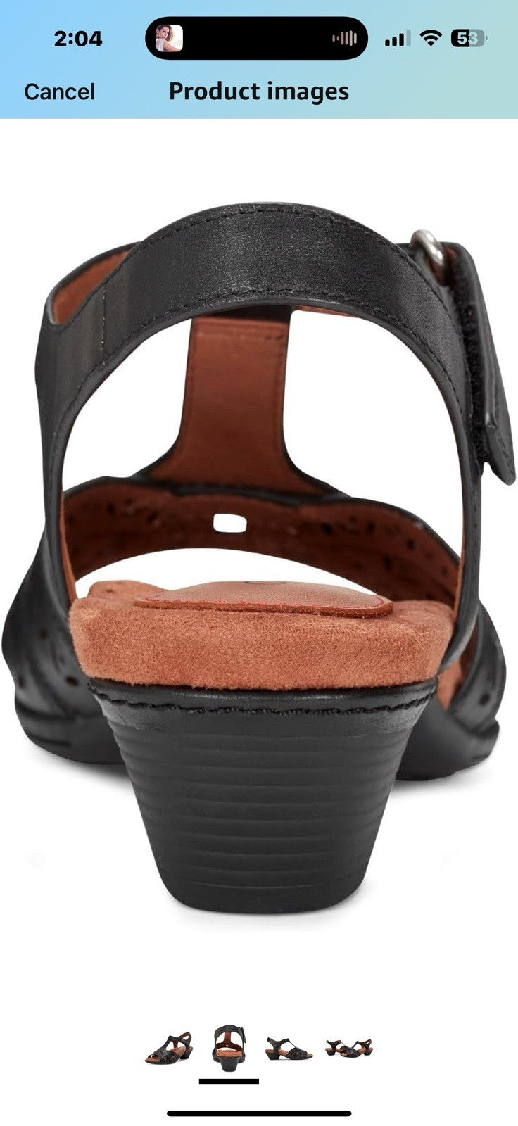 Cobb Hill Lorna Women's Sandal 10 Wide 