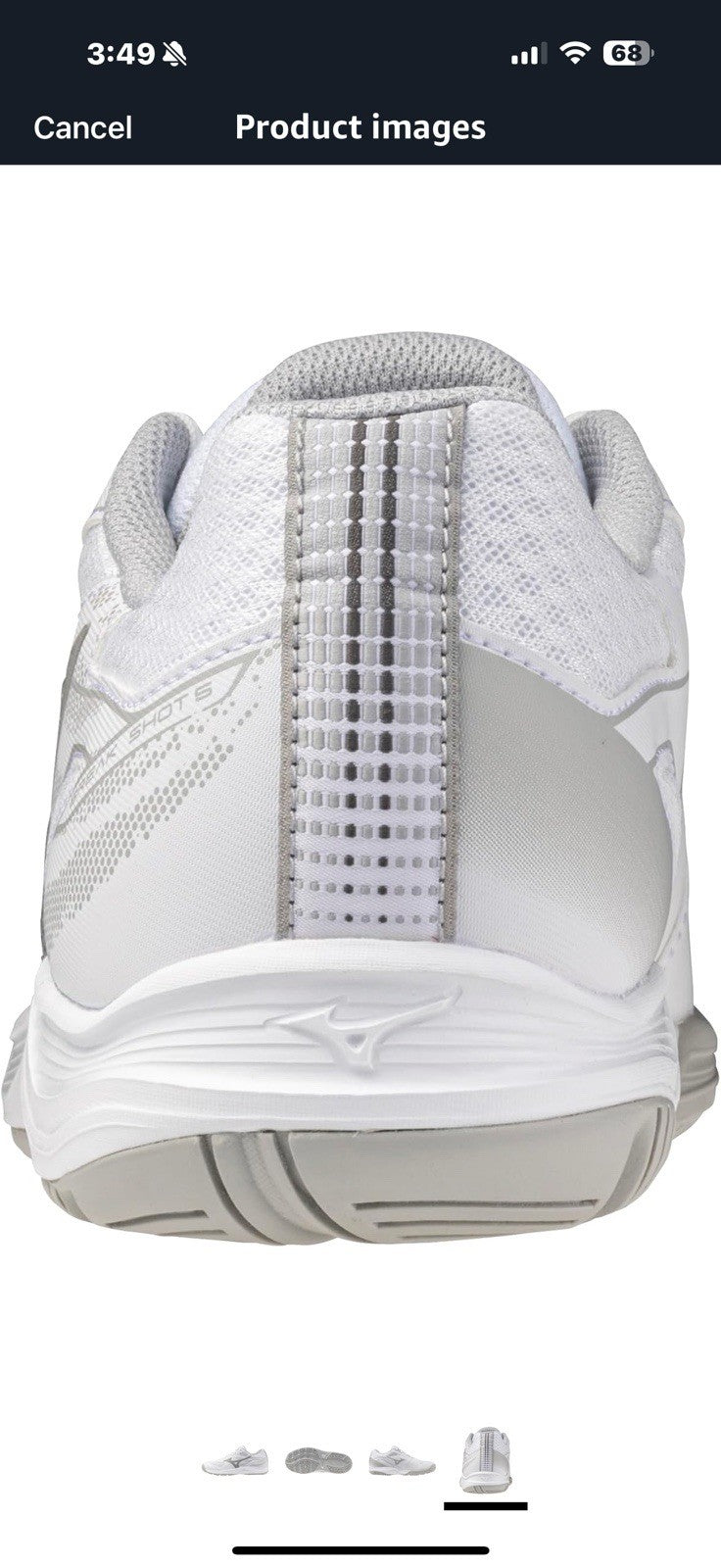Mizuno women's Break Shot 5 Ac Racquet Sports Shoe Tennis Size 9