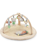 Ingenuity Every Season Plush Lambswool Baby Play Gym and Play Mat, 