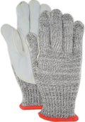 MAGID CutMaster H500LEA Hyperon Split Leather Palm Glove -Cut Level12 Pair 11XXL