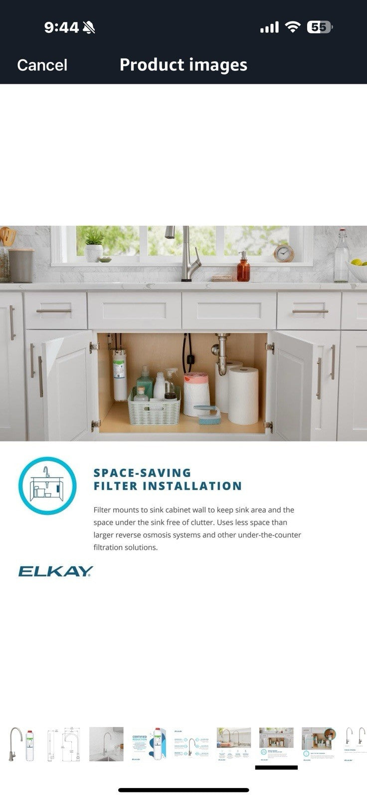 Elkay LKAV71FLS Avado Drinking Water Faucet Lustrous Steel w/71300C