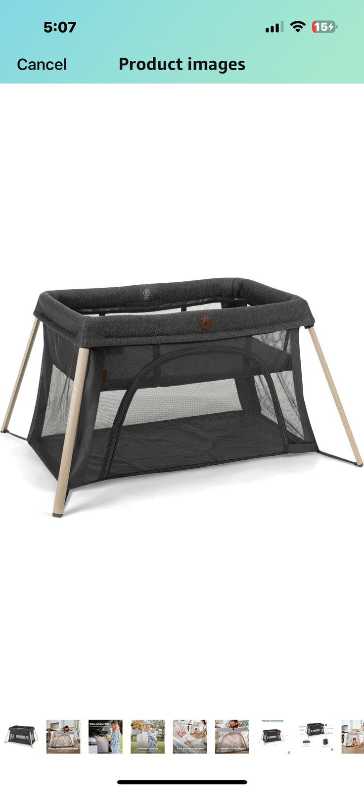Maxi-Cosi Calao Travel Play Yard, Infant Bassinet, Toddler Playpen,