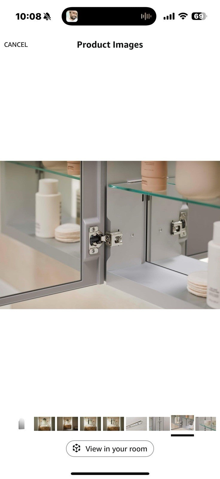 KOHLER Embark Medicine Cabinet, Deep Storage with Adjustable Shelves 