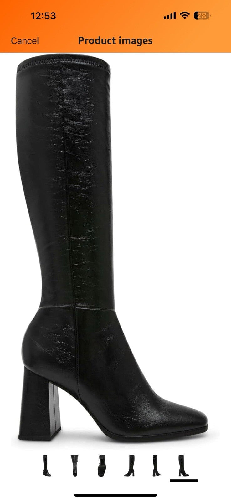 Steve Madden Women's Livah Knee High Boot Size 8