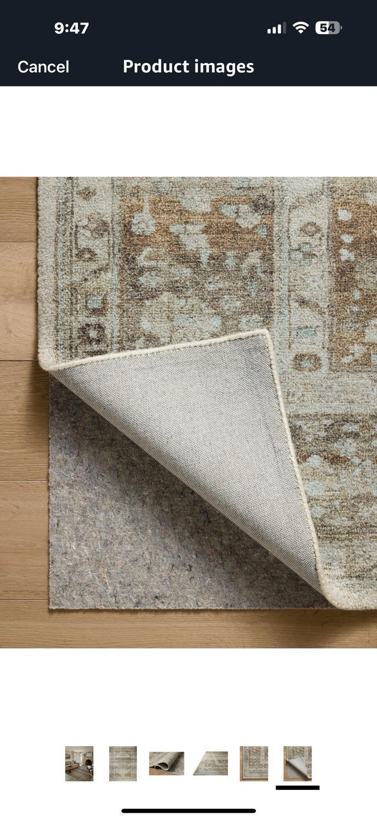 Loloi Magnolia Home by Joanna Gaines Wimberly Collection WYM 7'-9" x 9'-9"