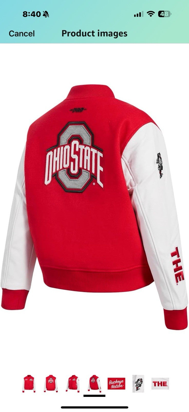 Womens College Classic Essentials Varsity Jacket 