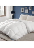 Serta All Season European Down Comforter Queen Size,100% Cotton