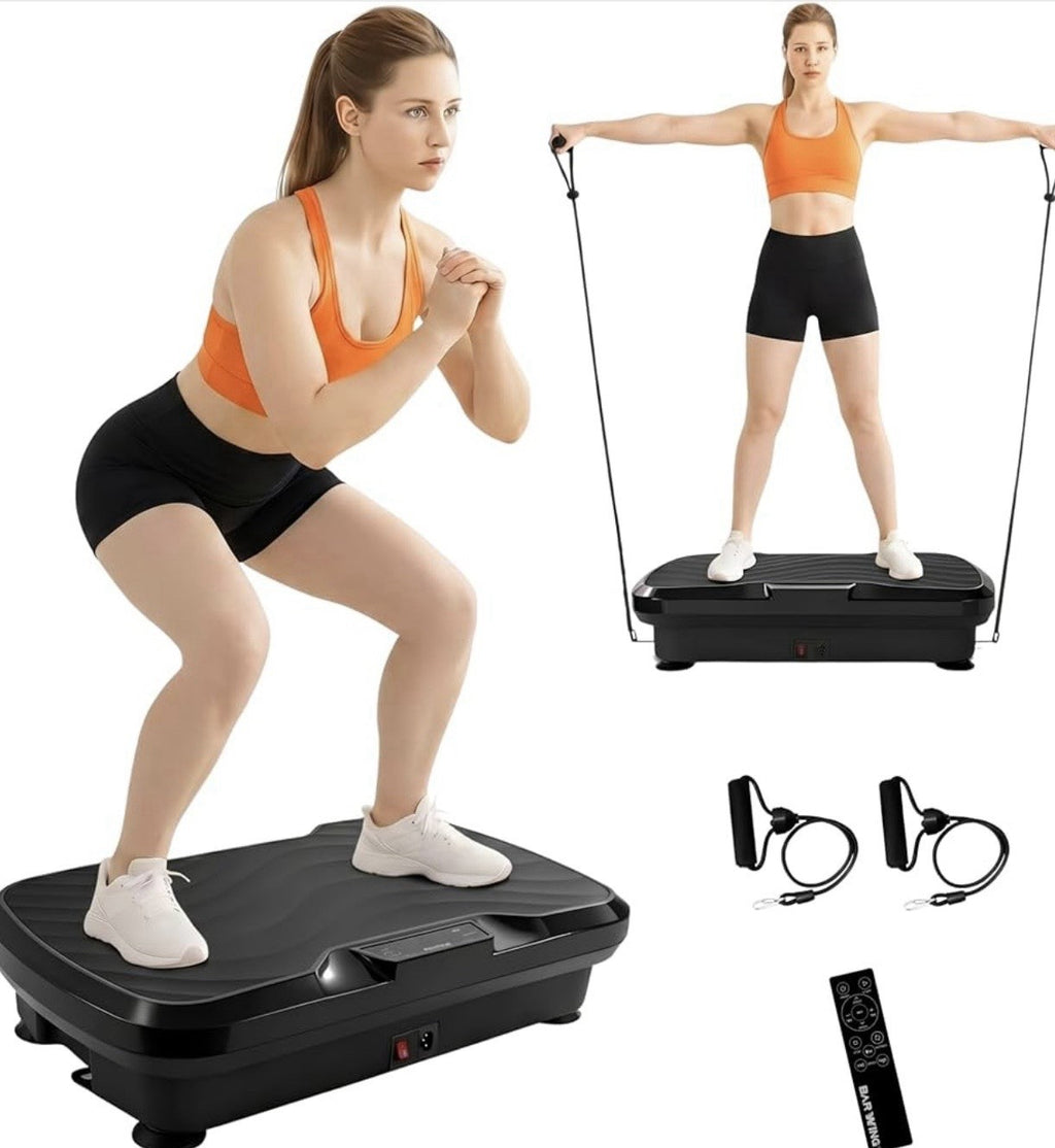 BARWING Vibration Plate Exercise Machine for Lymphatic Drainage Vibrating