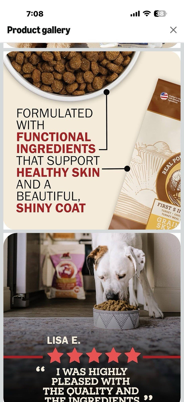 Redbarn Whole Grain Adult Dry Dog Food Kibble - Sky Chicken Recipe -
