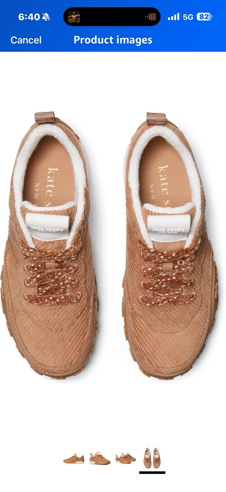 Kate Spade New York Womens K as in Kate Runner Size 7