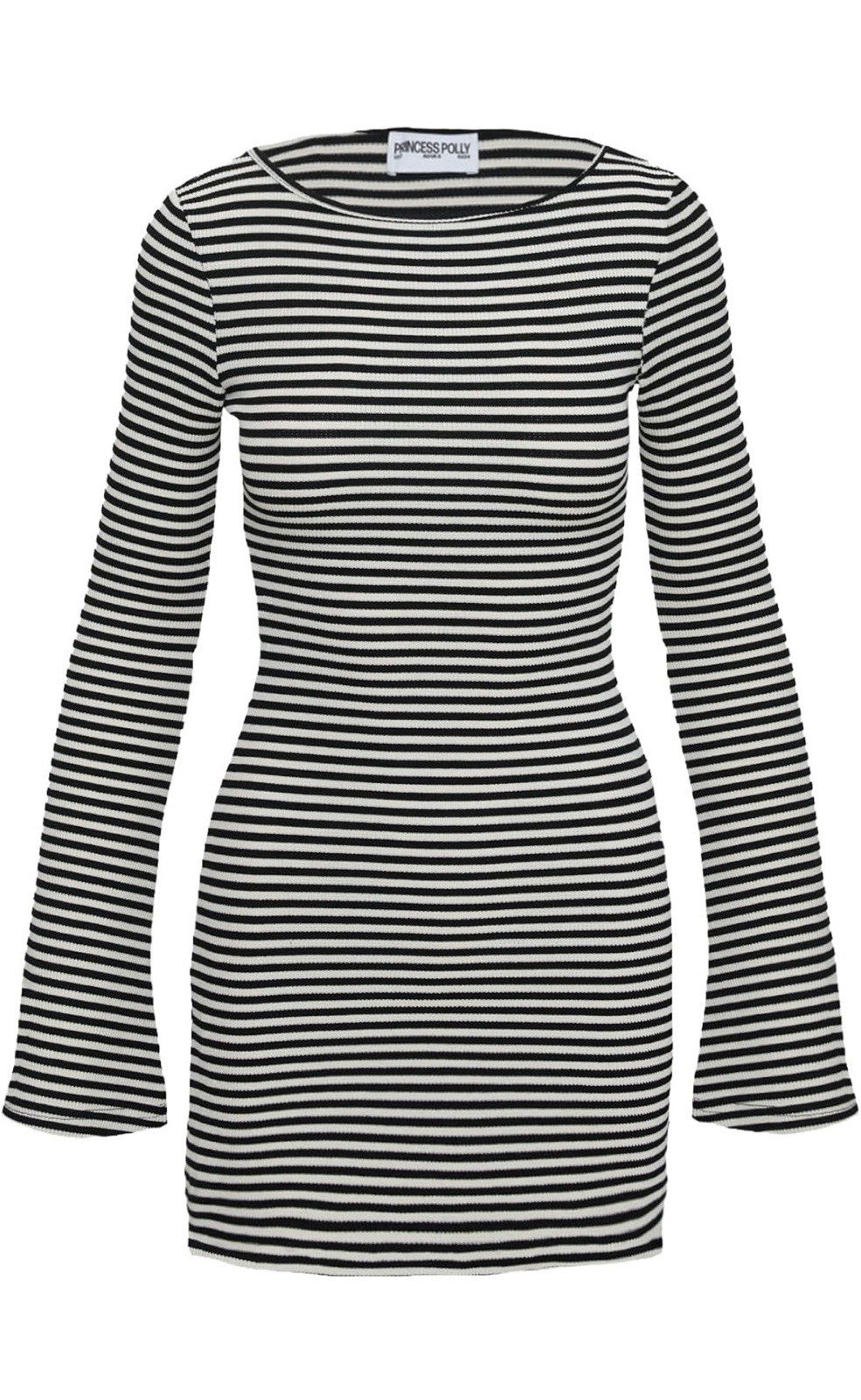 Princess Polly Womens Bryanna Long Sleeve Mini Dress