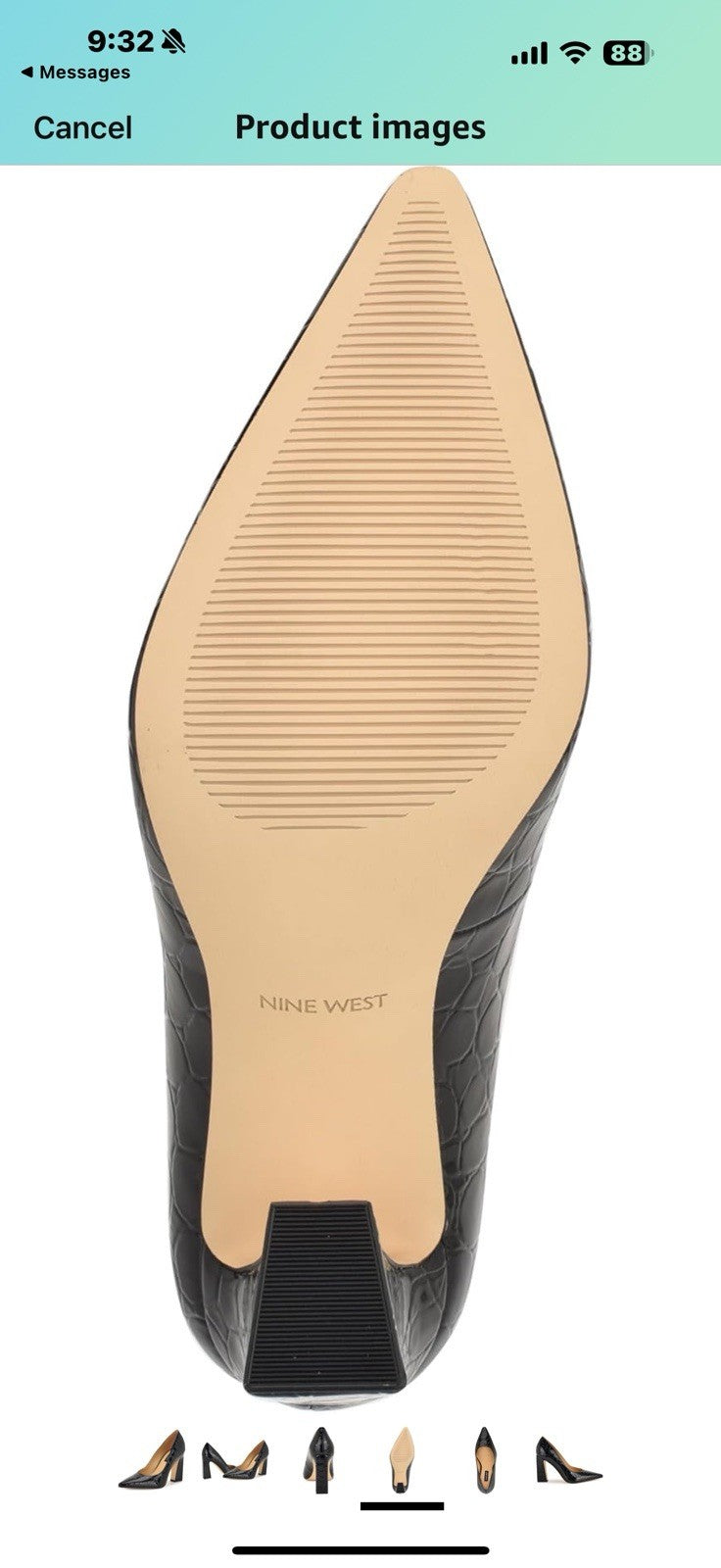 Nine West Women's Tamant Pump Size 9.5 