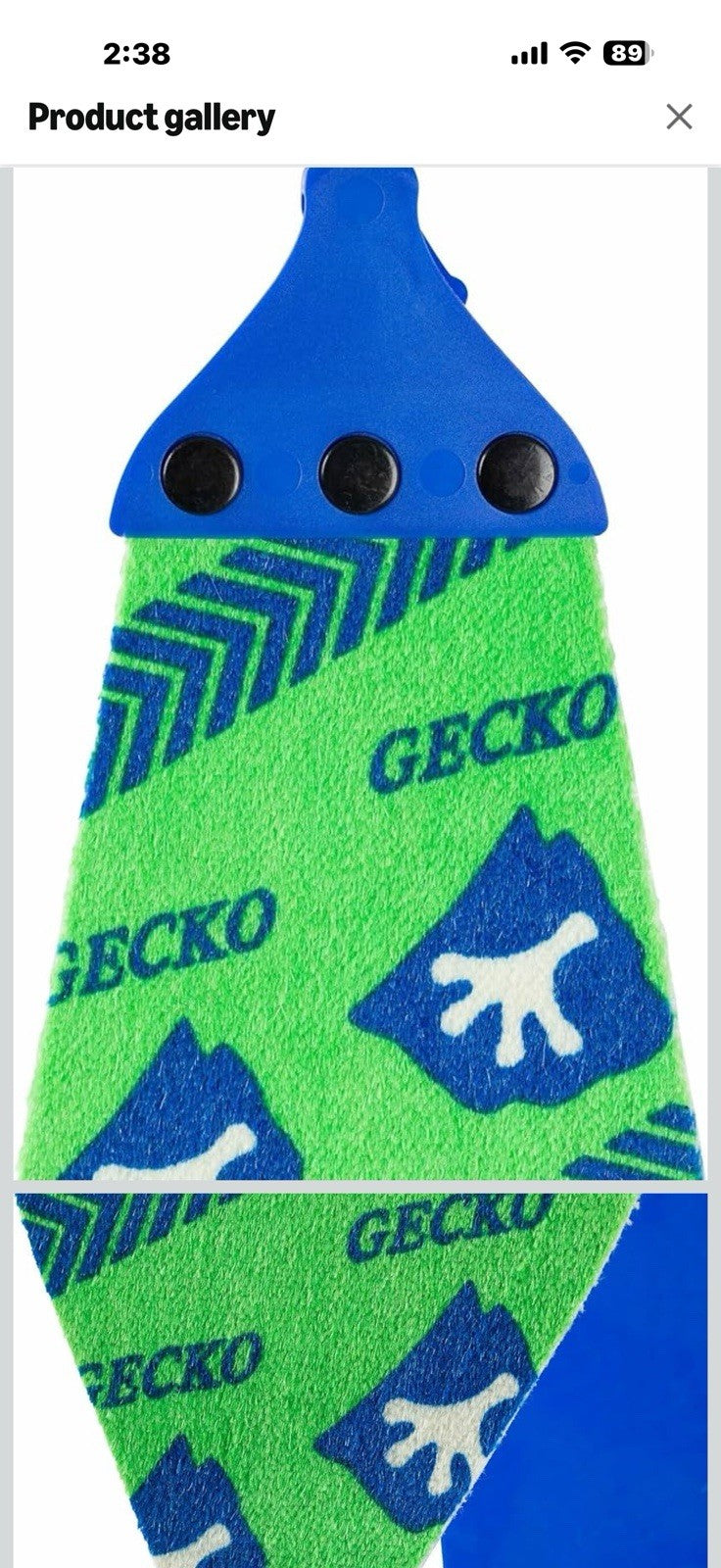 Gecko Premium Standard Ski Skins | Adjustable ski Length | with Knife
