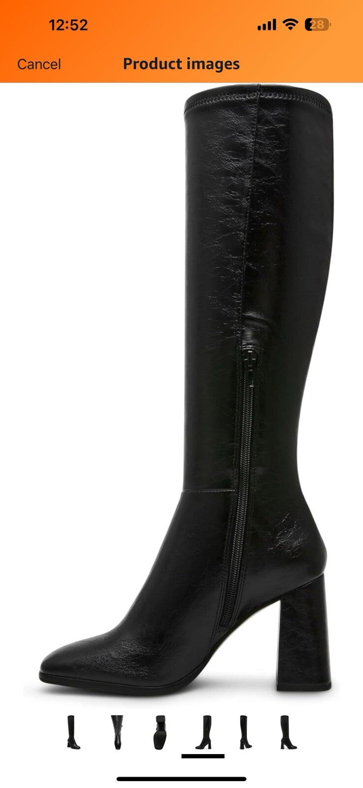 Steve Madden Women's Livah Knee High Boot Size 8