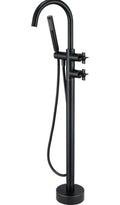 Freestanding Bathtub Faucet Tub Filler Oil Rubbed Bronze Floor Mount 