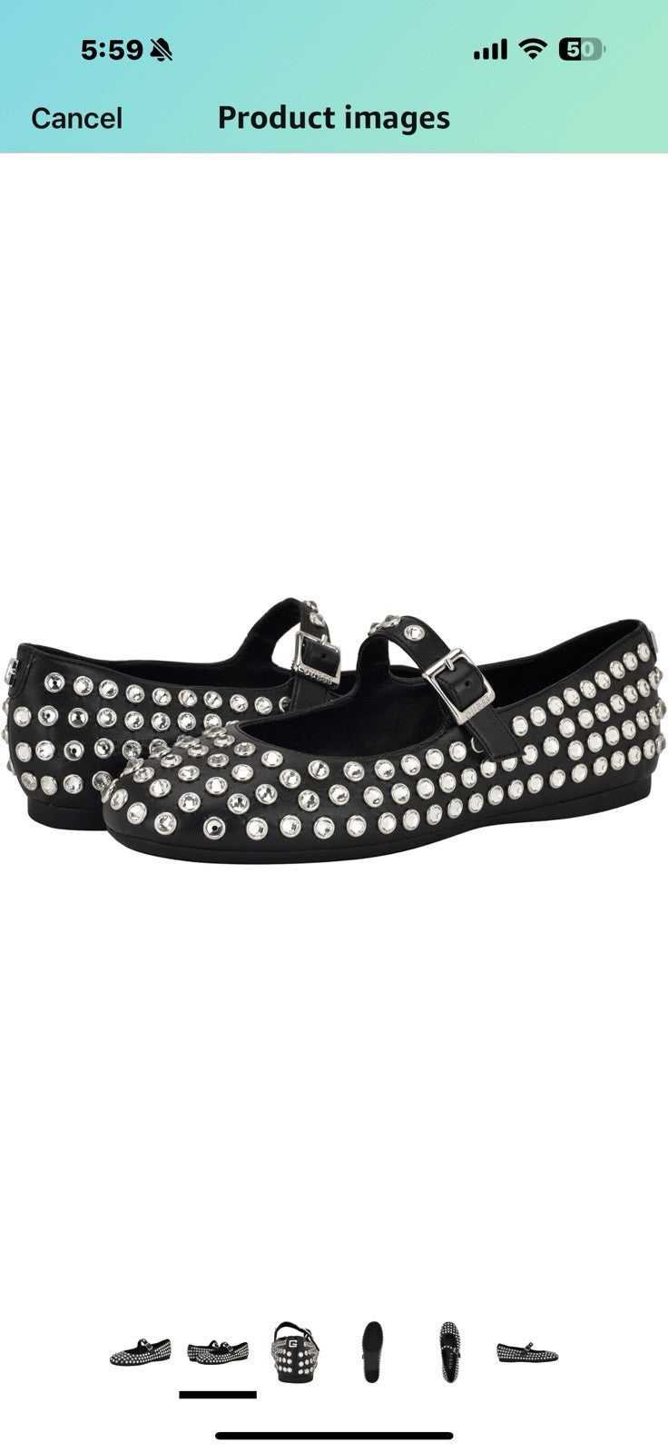 GUESS Women's Kalidal Mary Jane Flat Size 10 