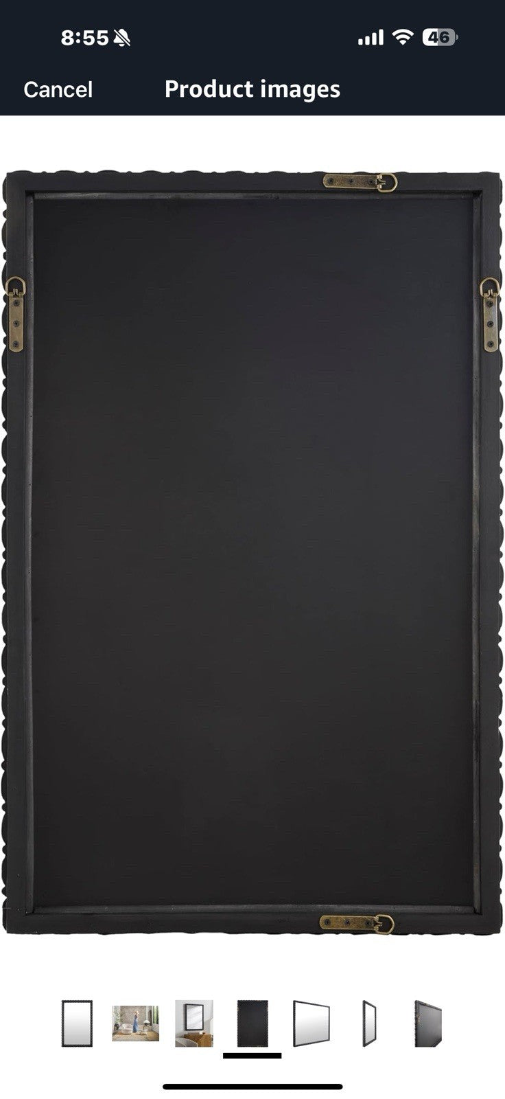Livabliss x Galey Alix Karling Blair Traditional Accent Mirror, 39" H x 31" 