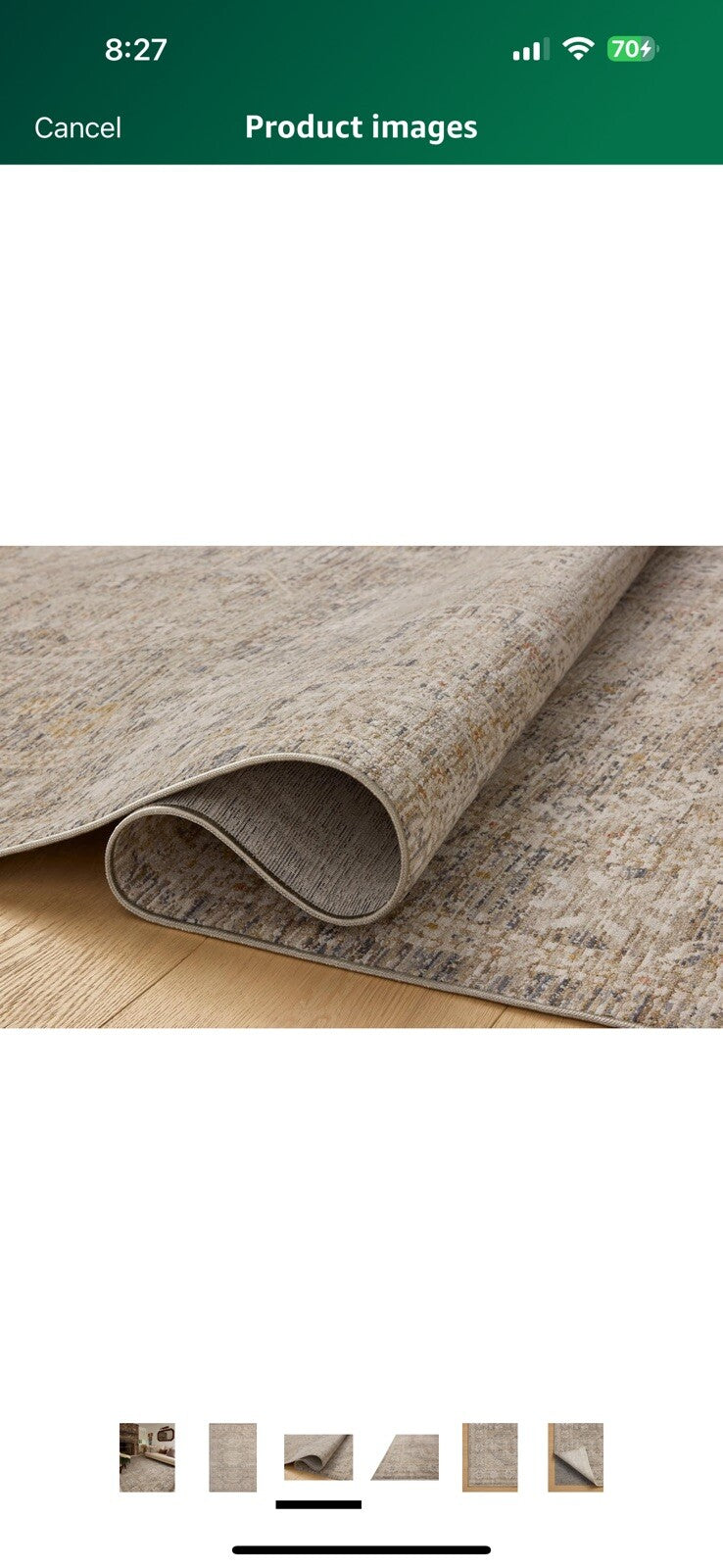 Loloi Chris Loves Julia Ida Collection IDA-01 Taupe/Multi 7'-10" x 10', 