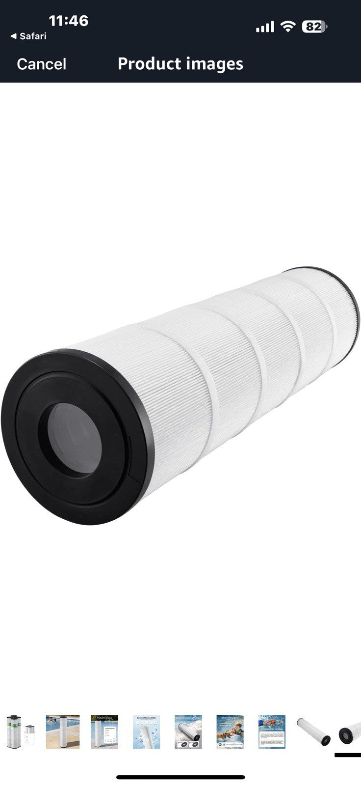 VEVOR PLFPCC130 Pool Filter Replaces Pentair CCP520, R173578,