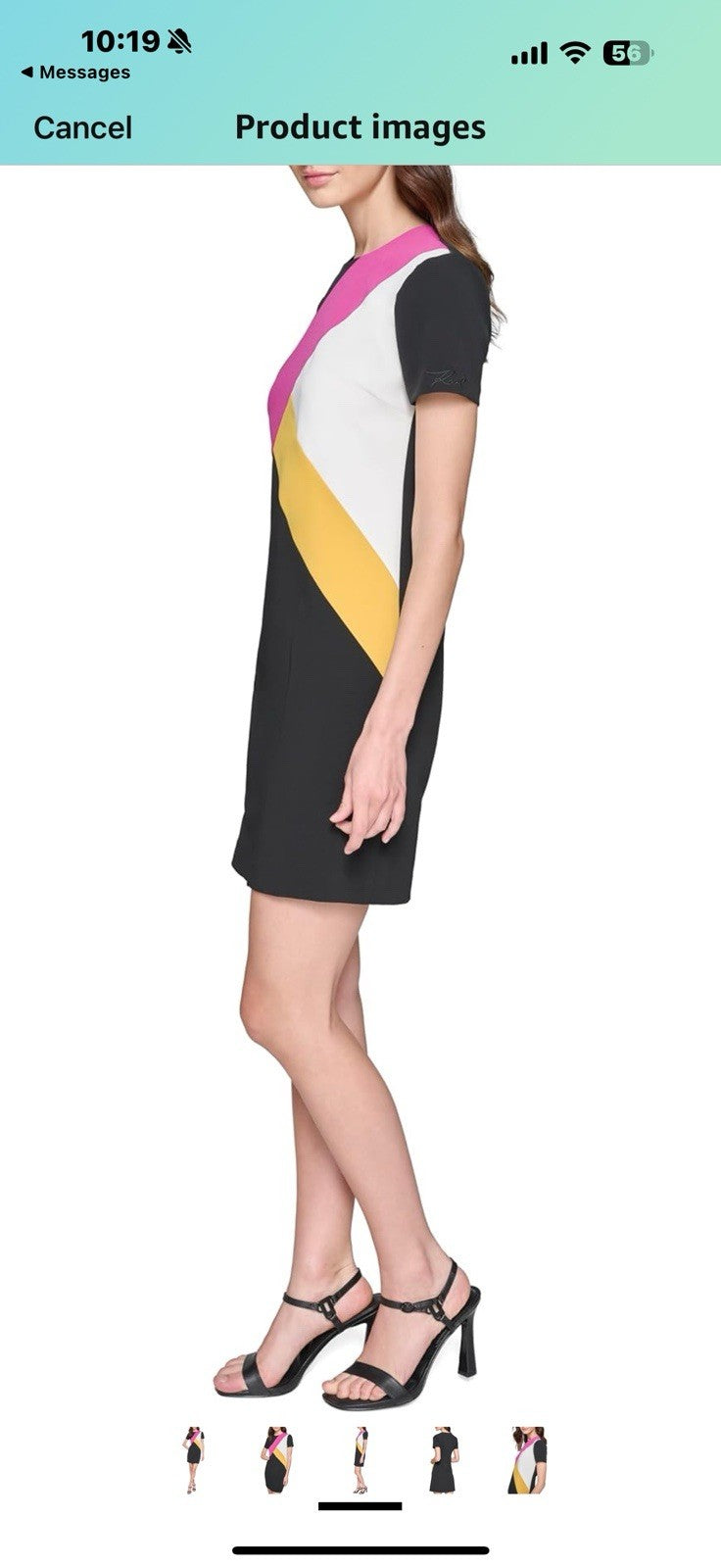 KARL LAGERFELD Women's Soft Everyday Dress Size 10 