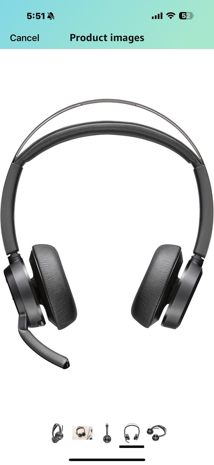 POLY Voyager Focus 2 USB-C-C Headset USB-C/A Adapter (A58JCAA)