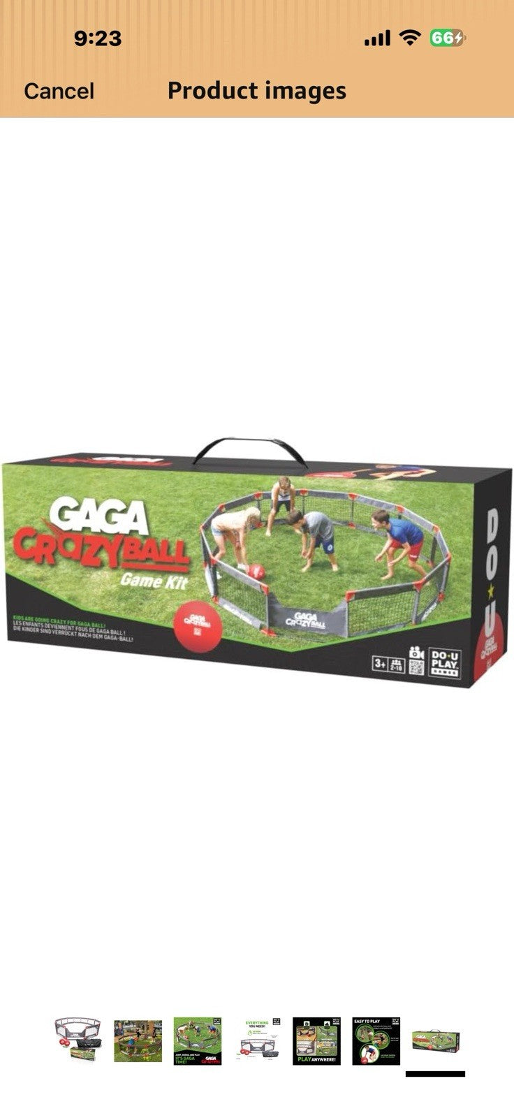 Do You Play GAGA CrazyBall Game Kit (DS)