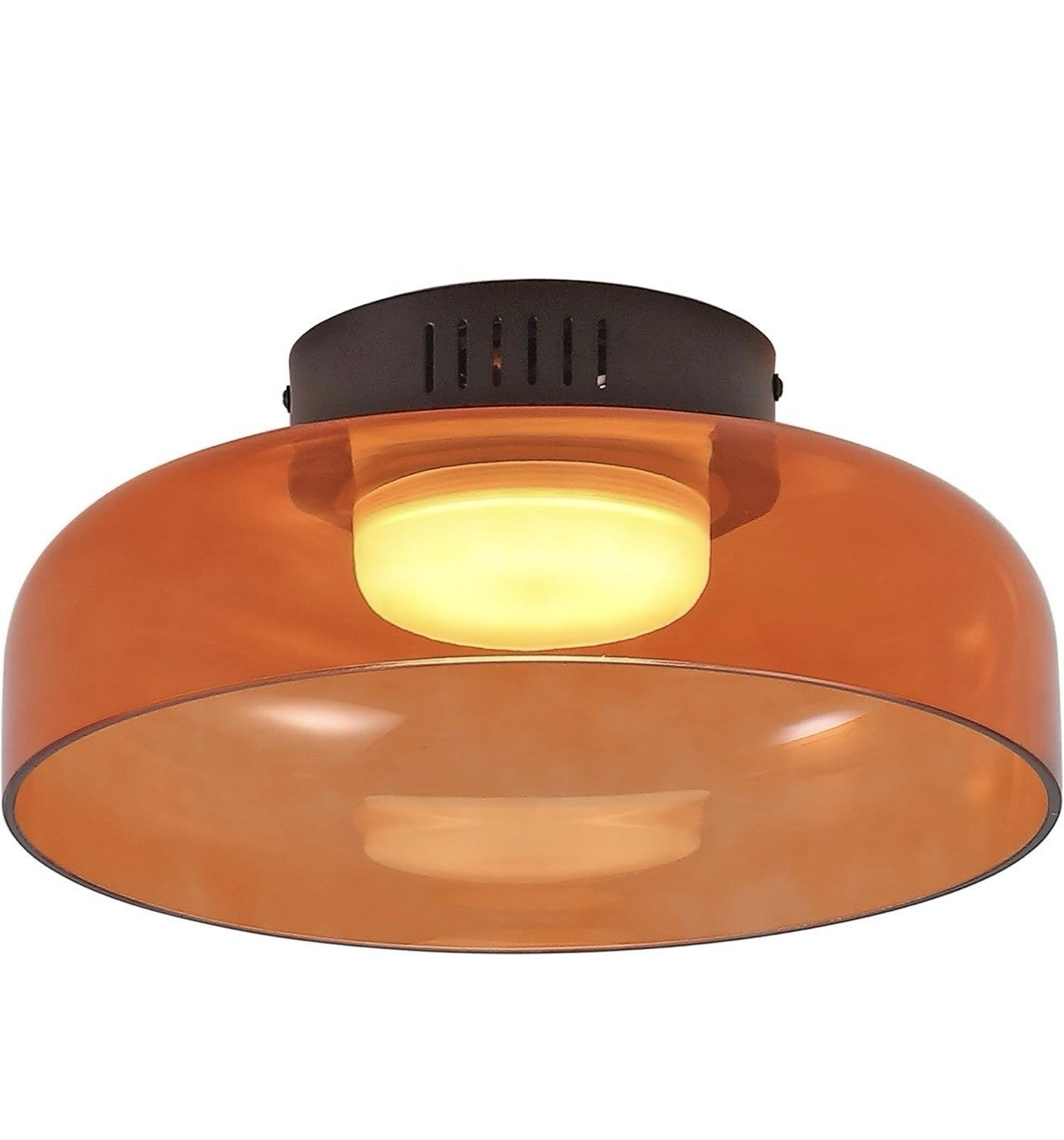 JONATHAN Y JYL7153A Kalmar 12" Modern Minimalist Iron/Glass Dimmable 
