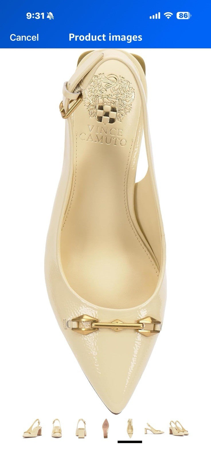 Vince Camuto Women's Hamden Pump Size 9