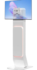 Brandable Kiosk Floor Stand for Displays(not Include) Custom Branding Panel LED