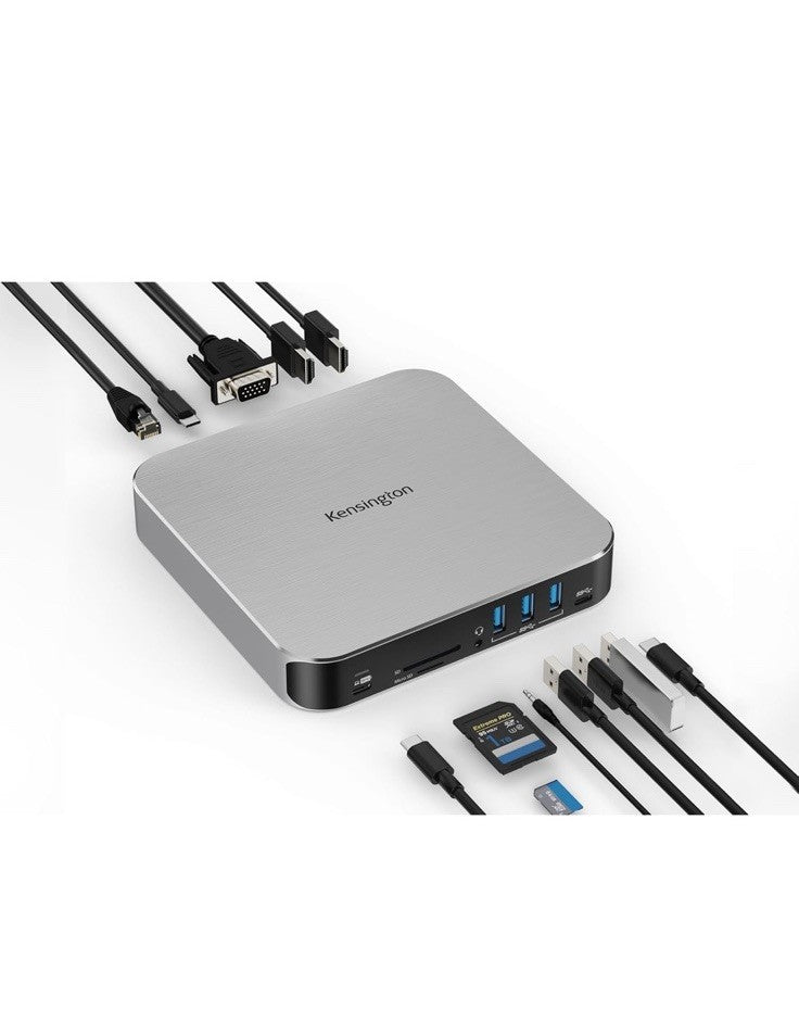 Kensington AD220S3 Dual Display Dock for Any MacBook