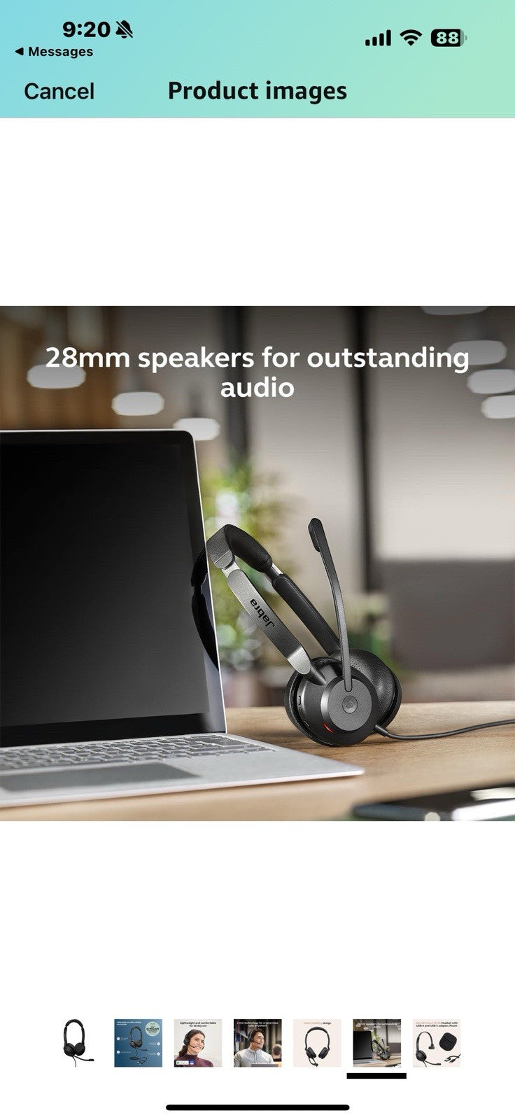 Jabra Evolve2 30 SE (2025 Version) Wired Dual-Ear Headset with Microphone