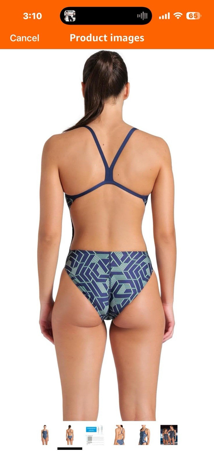 Arena Womens Arena Performance Women's Escape Team Print Challenge 