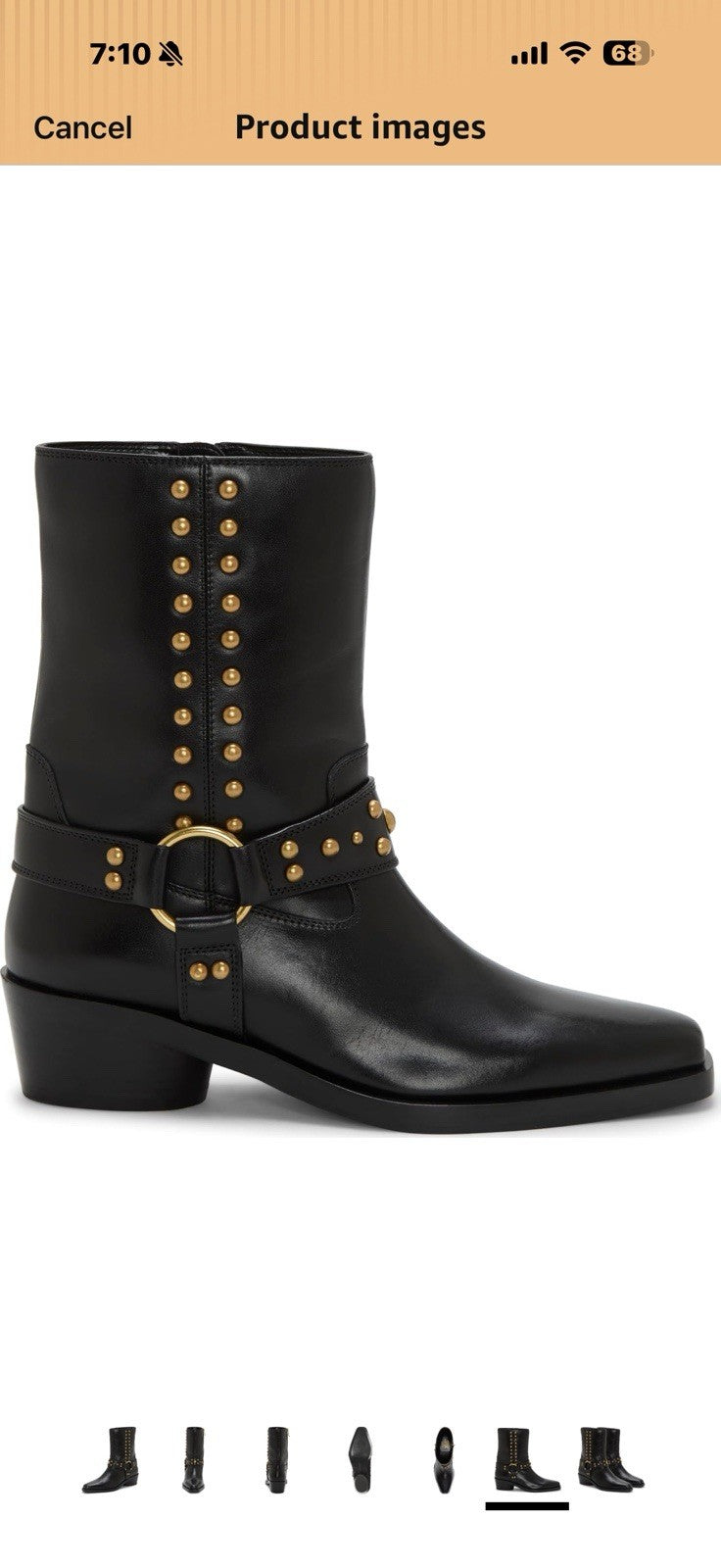 Vince Camuto Women's Roista Motorcycle Boot Size 8.5
