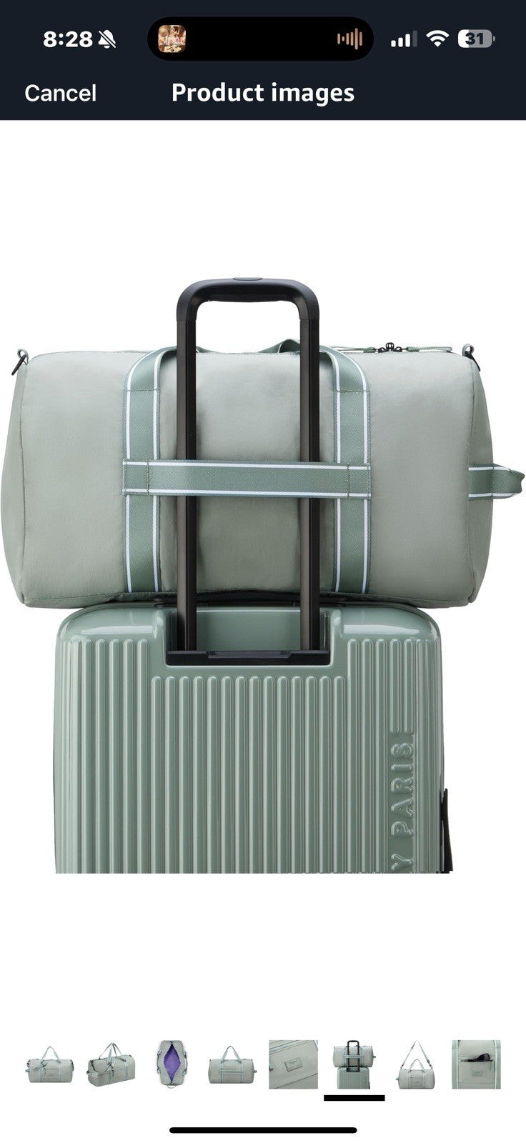 florence by mills Sweet Escape Carry-On Duffle Bag