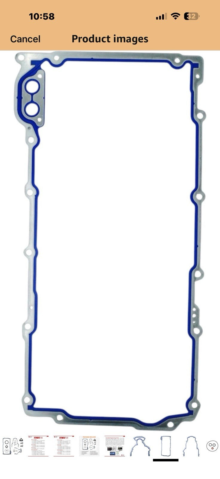 OEM Replacement Engine Conversion Gasket Set for GM V8 Engine