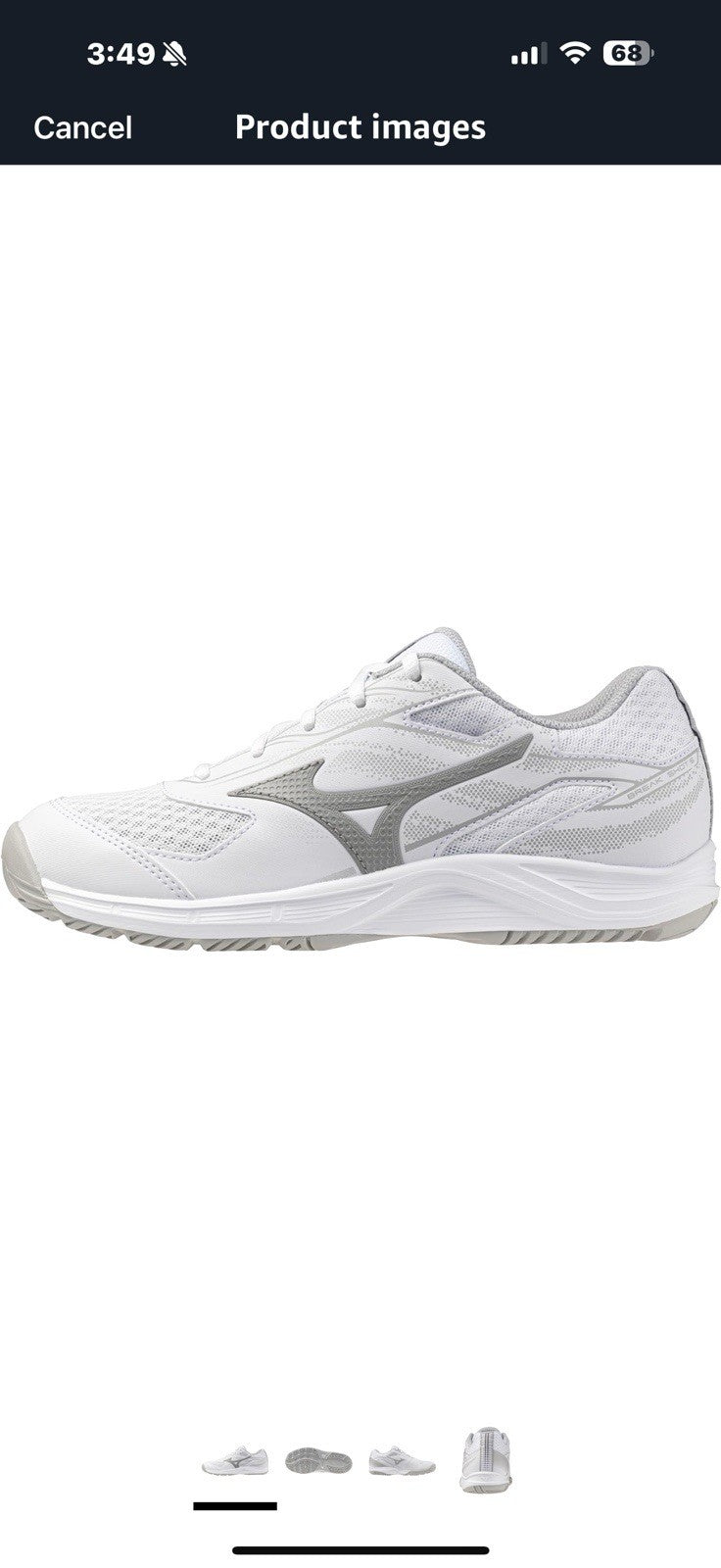 Mizuno women's Break Shot 5 Ac Racquet Sports Shoe Tennis Size 9
