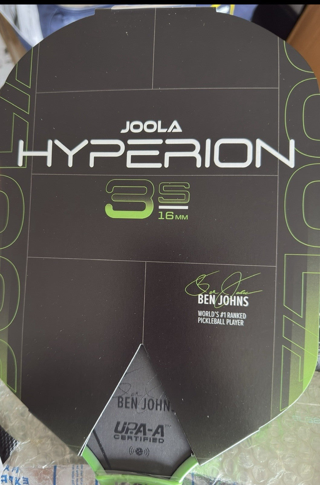 JOOLA 3S Pickleball Paddles – Raw Carbon Fiber Surface 16mm