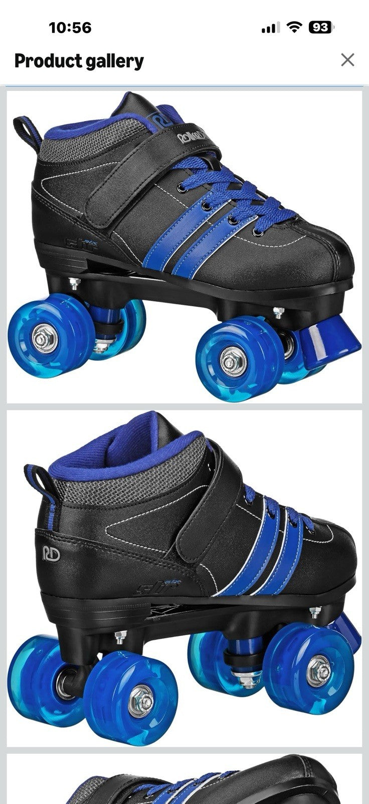 Roller Derby STR Six Men's Roller Skates with Lighted Wheels
