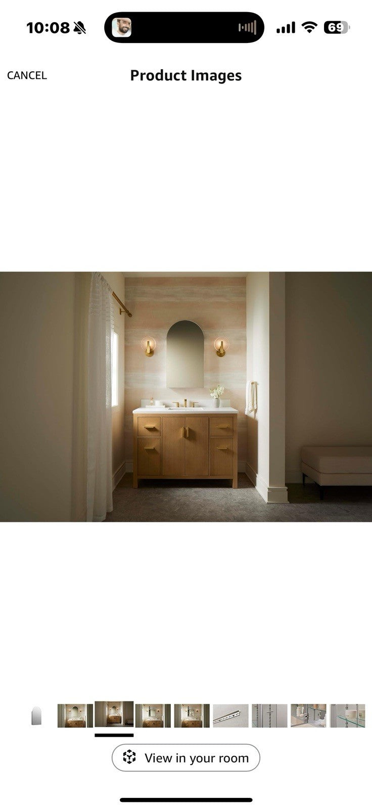KOHLER Embark Medicine Cabinet, Deep Storage with Adjustable Shelves 