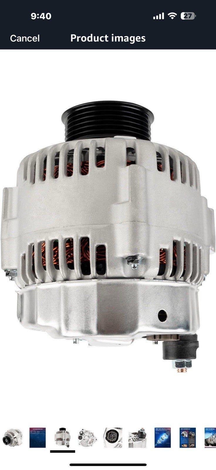 KAX Alternator Fit for TL 1999 2000 2001 2002 2003, CL 2001 2002 2003